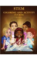 Stem Coloring and Activity Fun Book