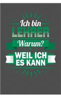 Ich Bin Lehrer - Warum? Weil Ich Es Kann