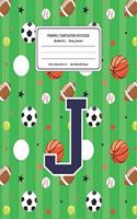Primary Composition Notebook Grades K-2 Story Journal J
