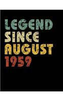 Legend Since August 1959
