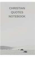 Christian Quotes Notebook