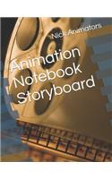 Animation Notebook Storyboard