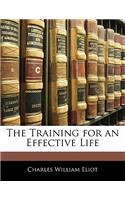 The Training for an Effective Life