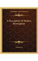 A Description of Modern Birmingham