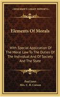 Elements of Morals