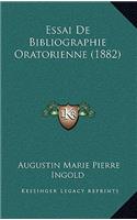 Essai De Bibliographie Oratorienne (1882)