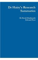 Dr Hairy's Research Summaries