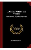 A Manual on Lime and Cement