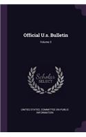 Official U.s. Bulletin; Volume 3