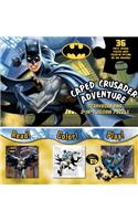 Batman Caped Crusader Adventure: Storybook and 2-In-1 Jigsaw Puzzle