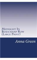 Midnight In Beauchamp Row (Large Print)