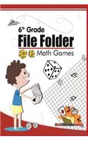 6th Grade File Folder Math Games