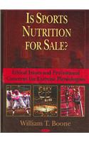 Is Sports Nutrition for Sale?