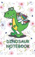 Dinosaur Lined Notebook/Journal/Diary Gift For Kids