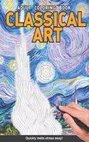 Classical Art Adults Coloring Book