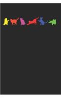 Gay Pride Cat Notebook - Lover Journal Planner