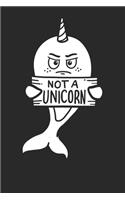 Notebook Journal: Narwhal Unicorn 6x9 Dot Grid 120 Pages