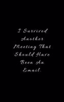 I Survived Another Meeting That Should Have Been An Email