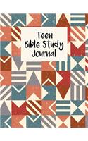 Teen Bible Study Journal: Christian Scripture Notebook with Guided Prompts For Teenagers