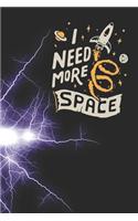 I need more space journal notebbok