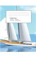 Sailors Composition Notebook: Big Composition Book, Journal, Cute Notebooks, Cool Notebooks, School Books (7.44 X 9.69) Large, Composition Notebook College Ruled Paper, 100 Sheet