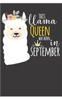 This Llama Queen was Born in September