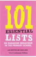 101 Essential Lists On Managing Behaviour In The Primary School