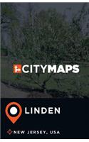City Maps Linden New Jersey, USA