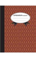 Composition Notebook, 8.5 x 11, 110 pages: Theppanom Style 1: (School Notebooks)