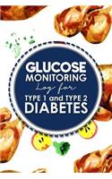 Glucose Monitoring Log for Type 1 and Type 2 Diabetes