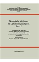 Numerische Methoden bei Optimierungsaufgaben