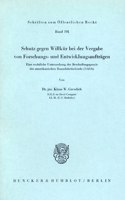 Schutz Gegen Willkur Bei Der Vergabe Von Forschungs- Und Entwicklungsauftragen