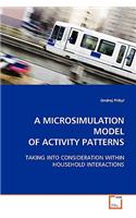 Microsimulation Model of Activity Patterns