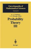 Probability Theory III