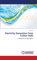 Electricity Generation from Cotton Stalk