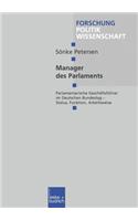 Manager des Parlaments