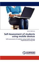 Self-Assessment of students using mobile devices