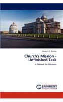 Church's Mission - Unfinished Task