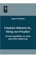 Friedrich Wilhelm III., Konig Von Preussen