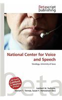 National Center for Voice and Speech