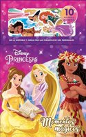 Princesas. Momentos magicos: Libro con 10 figuritas de carton