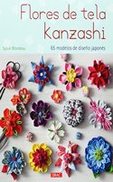 Flores de tela Kanzashi: 65 modelos de diseno japones