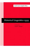 Historical Linguistics 1999