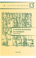 Le Papyrus Dramatique Du Ramesseum