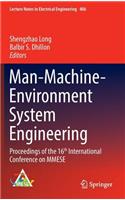 Man-Machine-Environment System Engineering: Proceedings of the 16th International Conference on Mmese