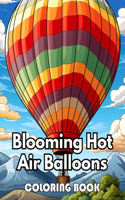 Blooming Hot Air Balloons Coloring Book