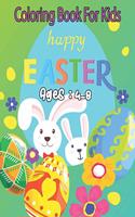 Coloring Book For Kids happy Easter Ages
