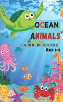 ocean animals coloring book
