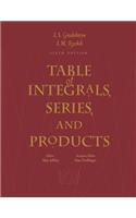 Table of Integrals, Series, and Products