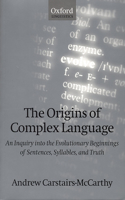 Origins of Complex Language